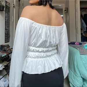 Off Shoulder Forever 21 White Top
